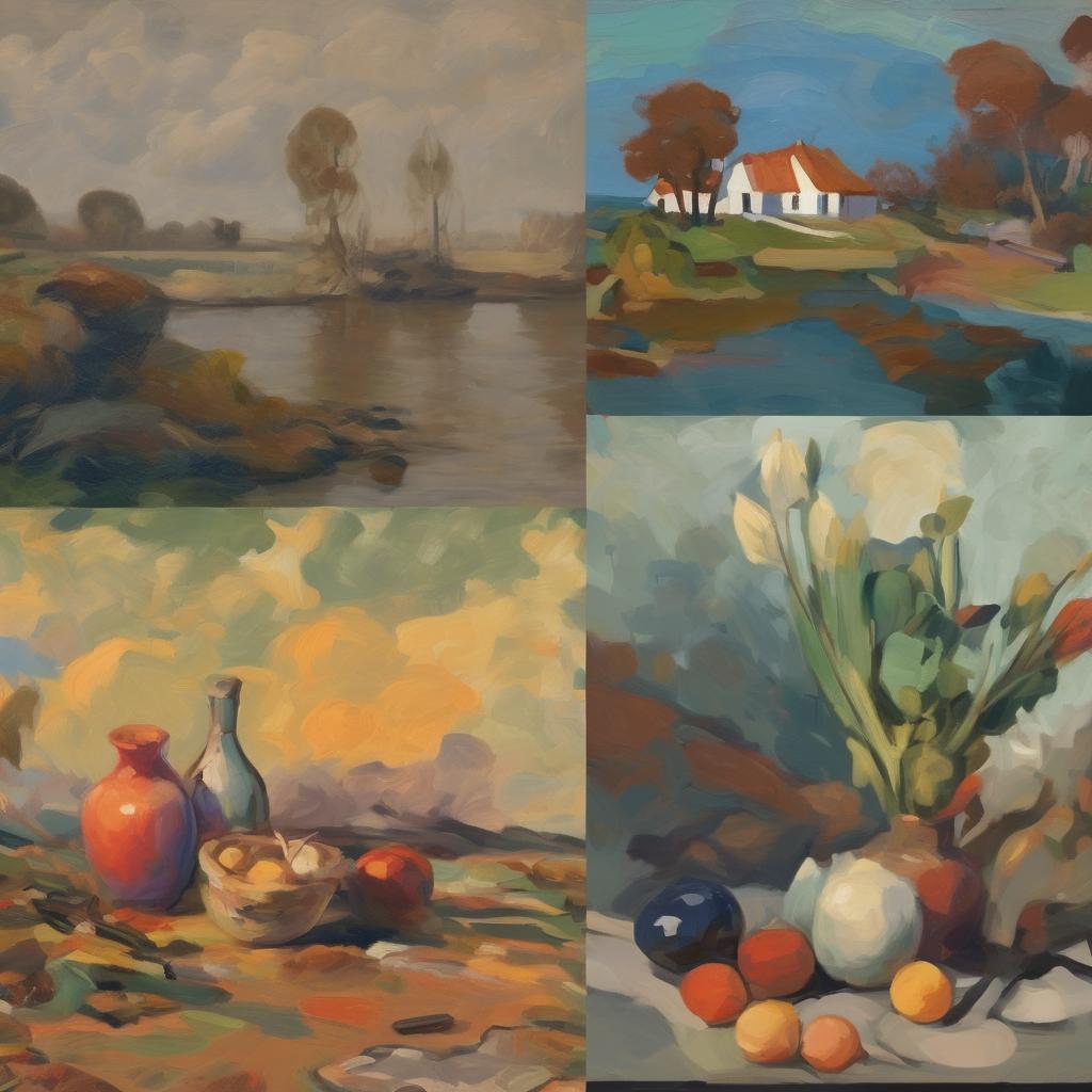 Η εξέλιξη του ύφους και των τεχνικών του